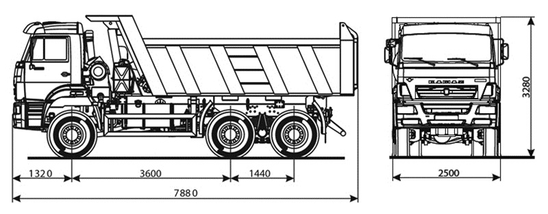 6520-26012-53 Самосвал КамАЗ