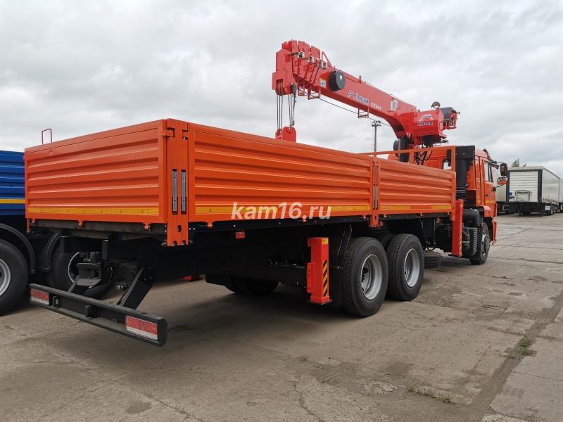Бортовой Камаз 65115 Е-5 с КМУ Kanglim 1256